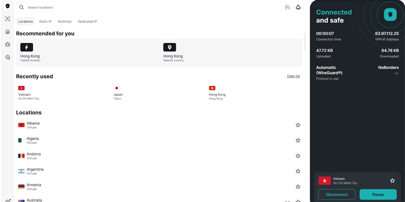 Bật VNP trước khi vào good88